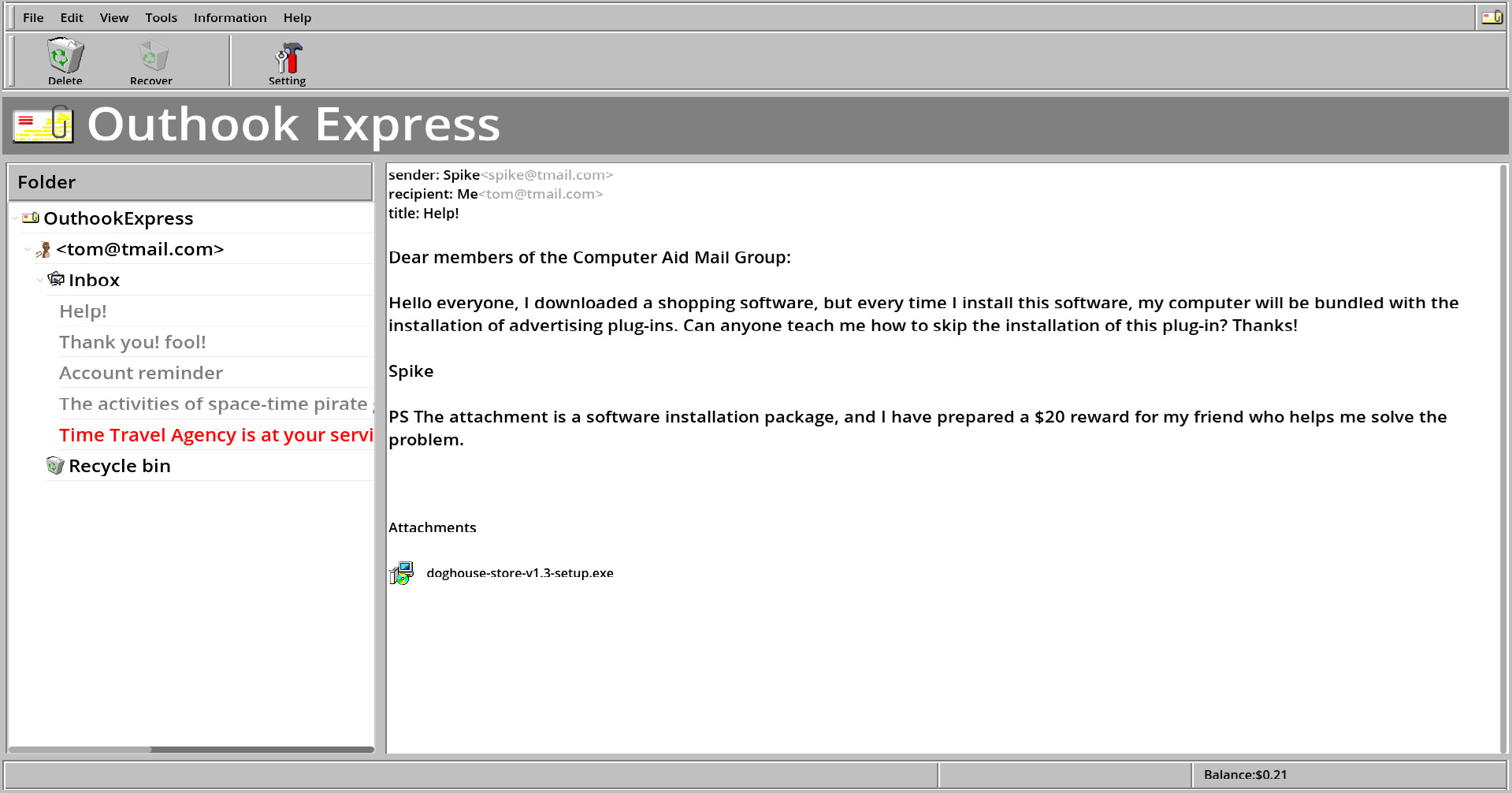 Malware screenshot 4