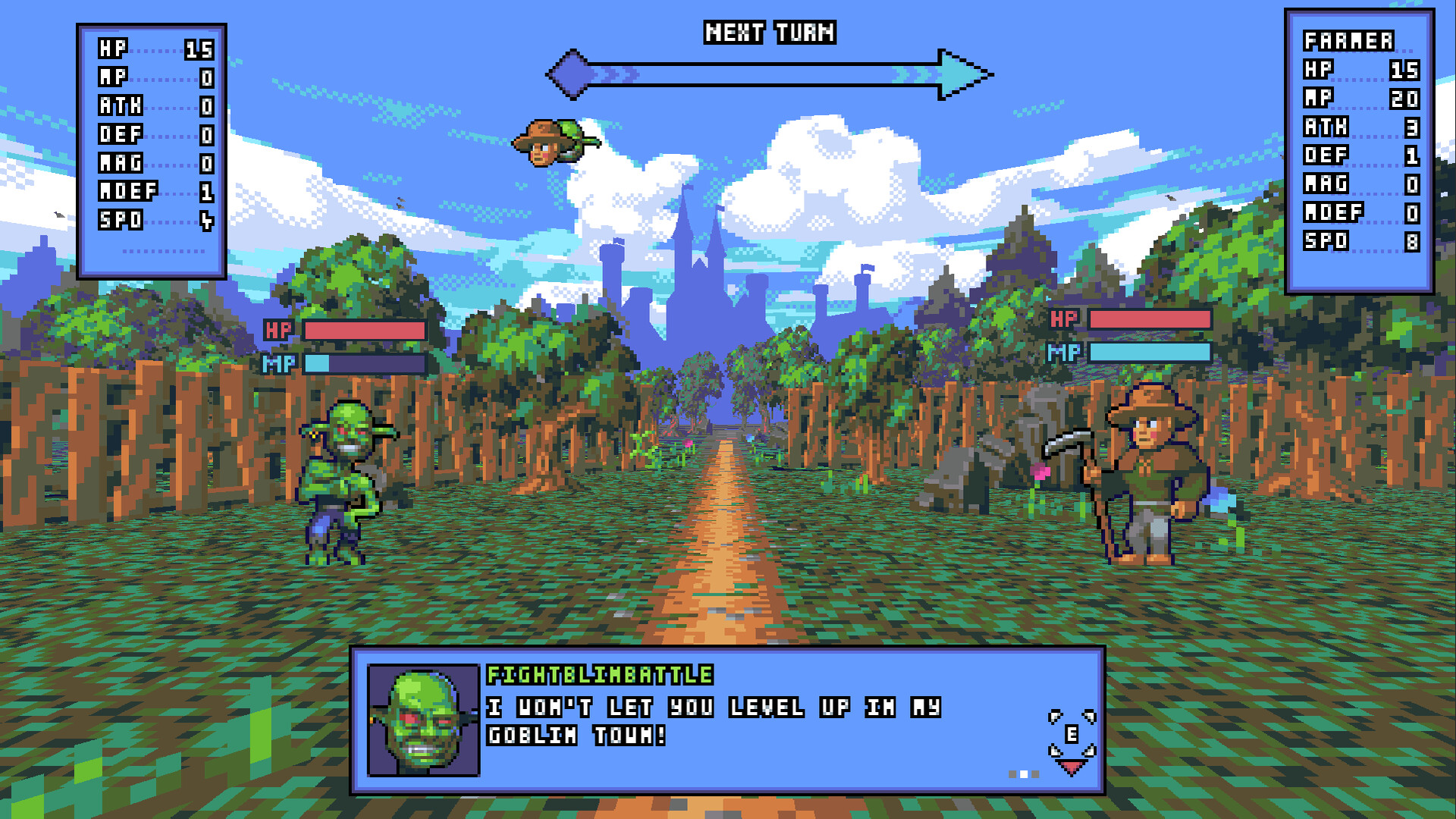 I Won't Let You Level Up In My Goblin Town screenshot 1