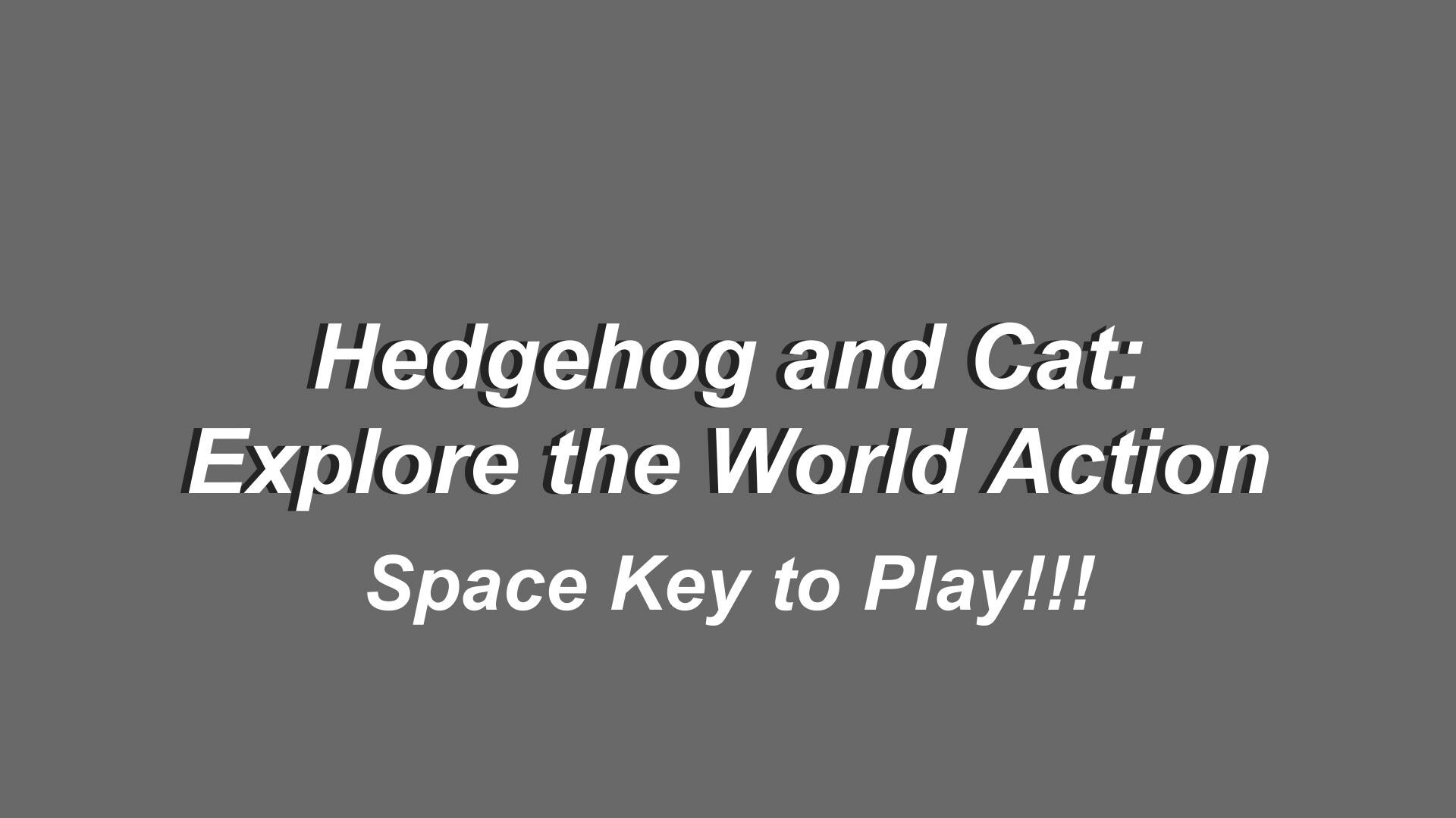 Hedgehog and Cat: Explore the World Action screenshot 1