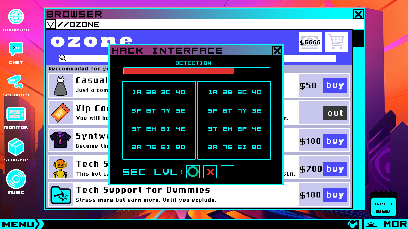 Neon City Hacker screenshot 7