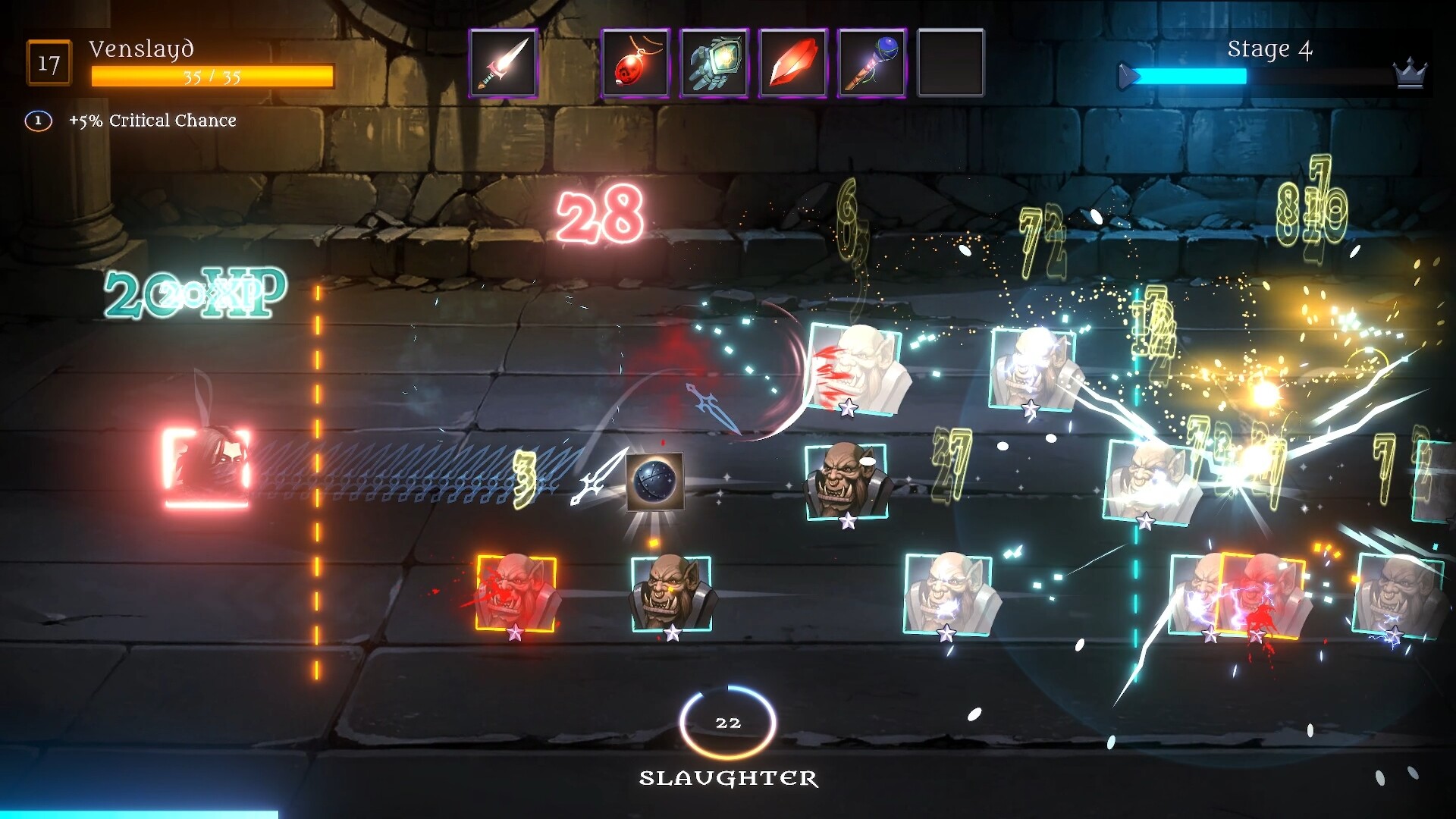 Neon Hell Survivor screenshot 1