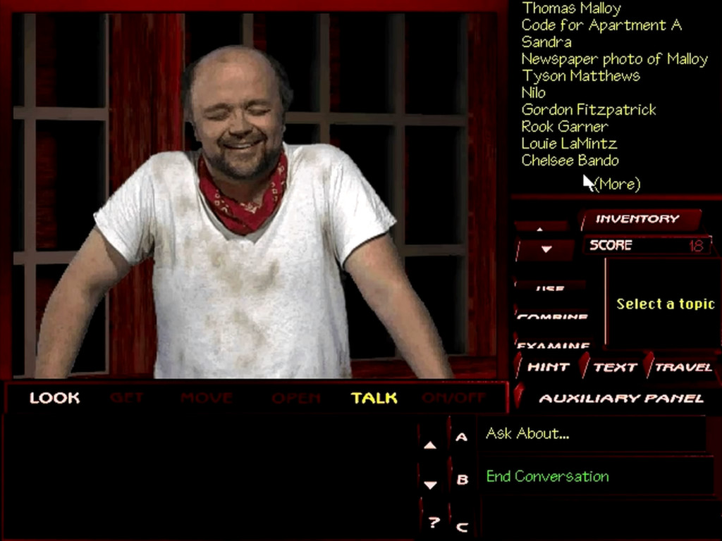 Tex Murphy: The Pandora Directive screenshot 4