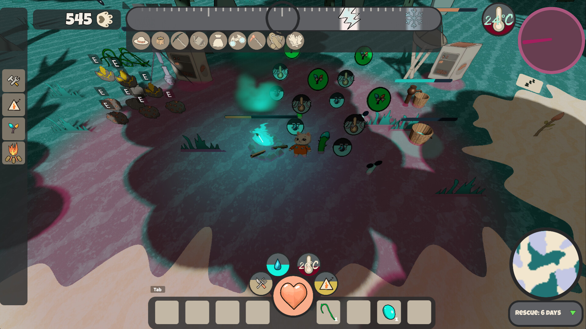 Space Kitten: An Easy Survival Game screenshot 2