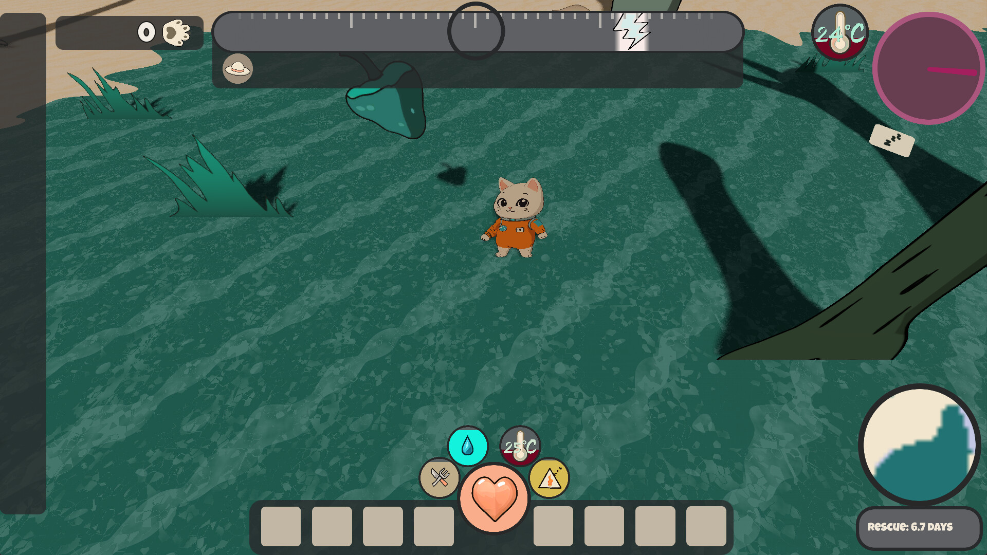 Space Kitten: An Easy Survival Game screenshot 7