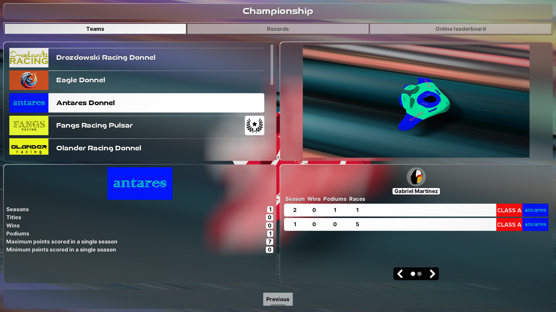 Scifi Racing Team screenshot 14
