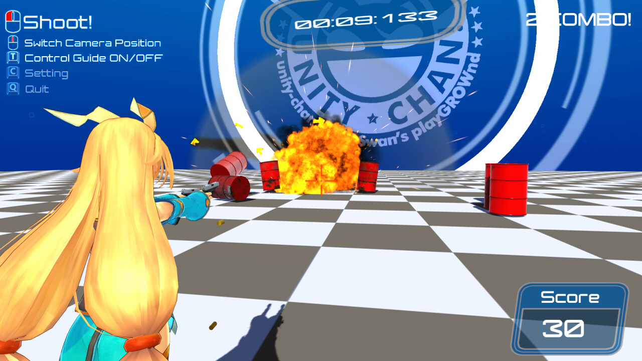 Unity-chan the SharpShooter! screenshot 7
