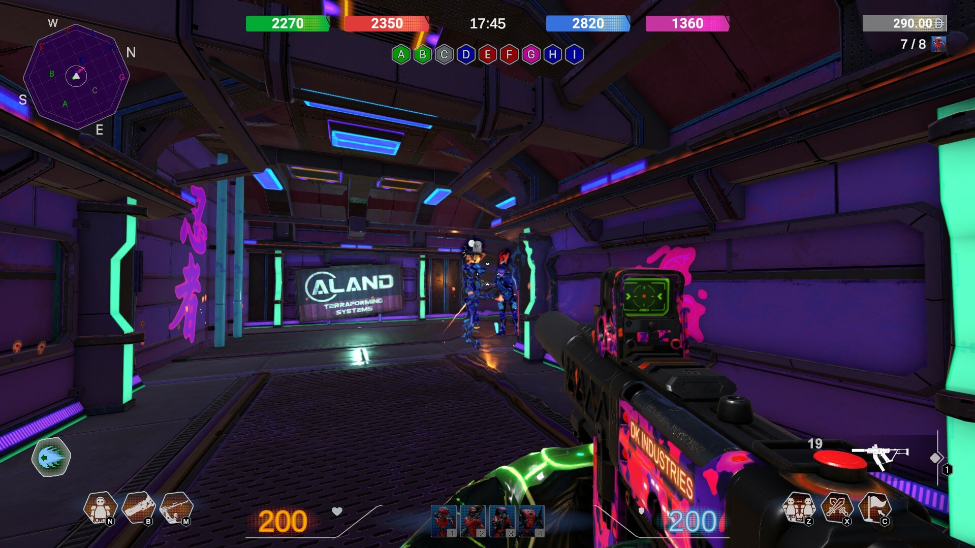 Neon Phonk Robots screenshot 2