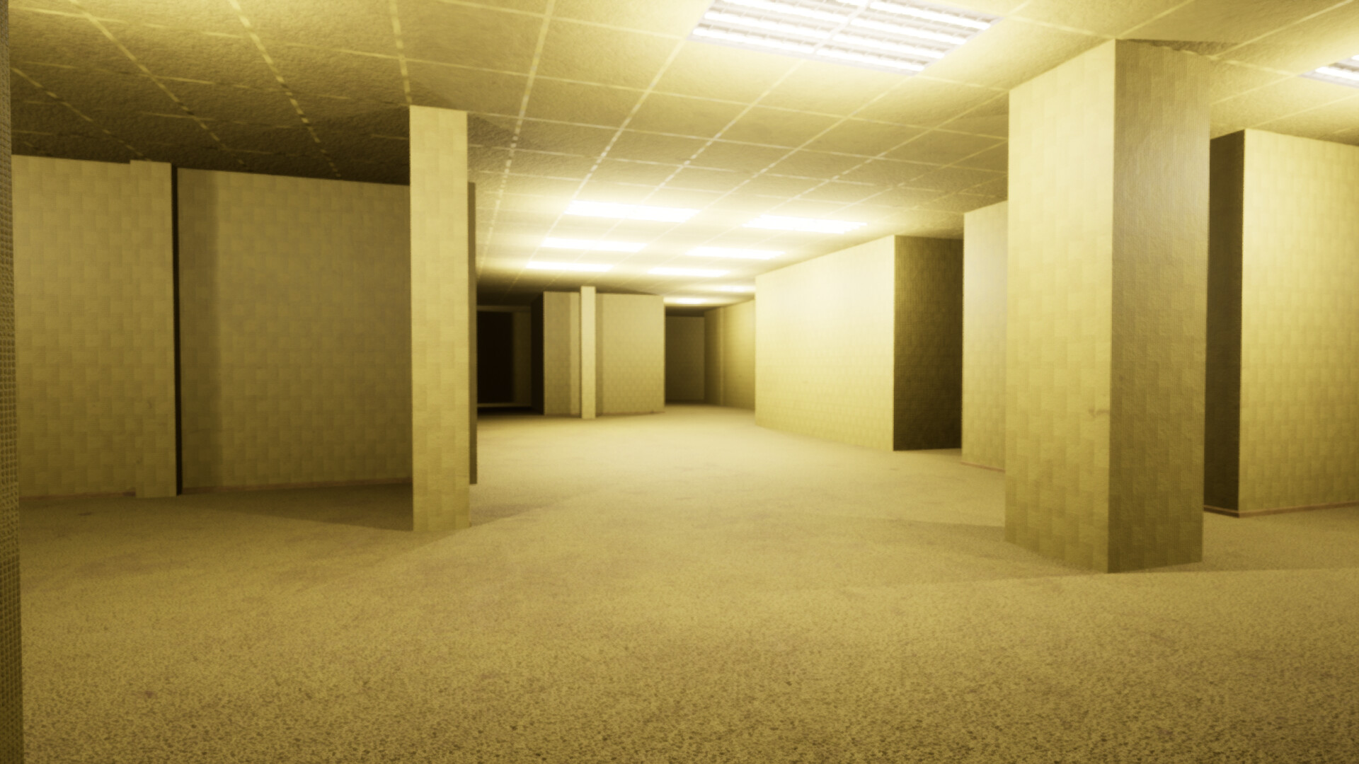 Backrooms screenshot 1