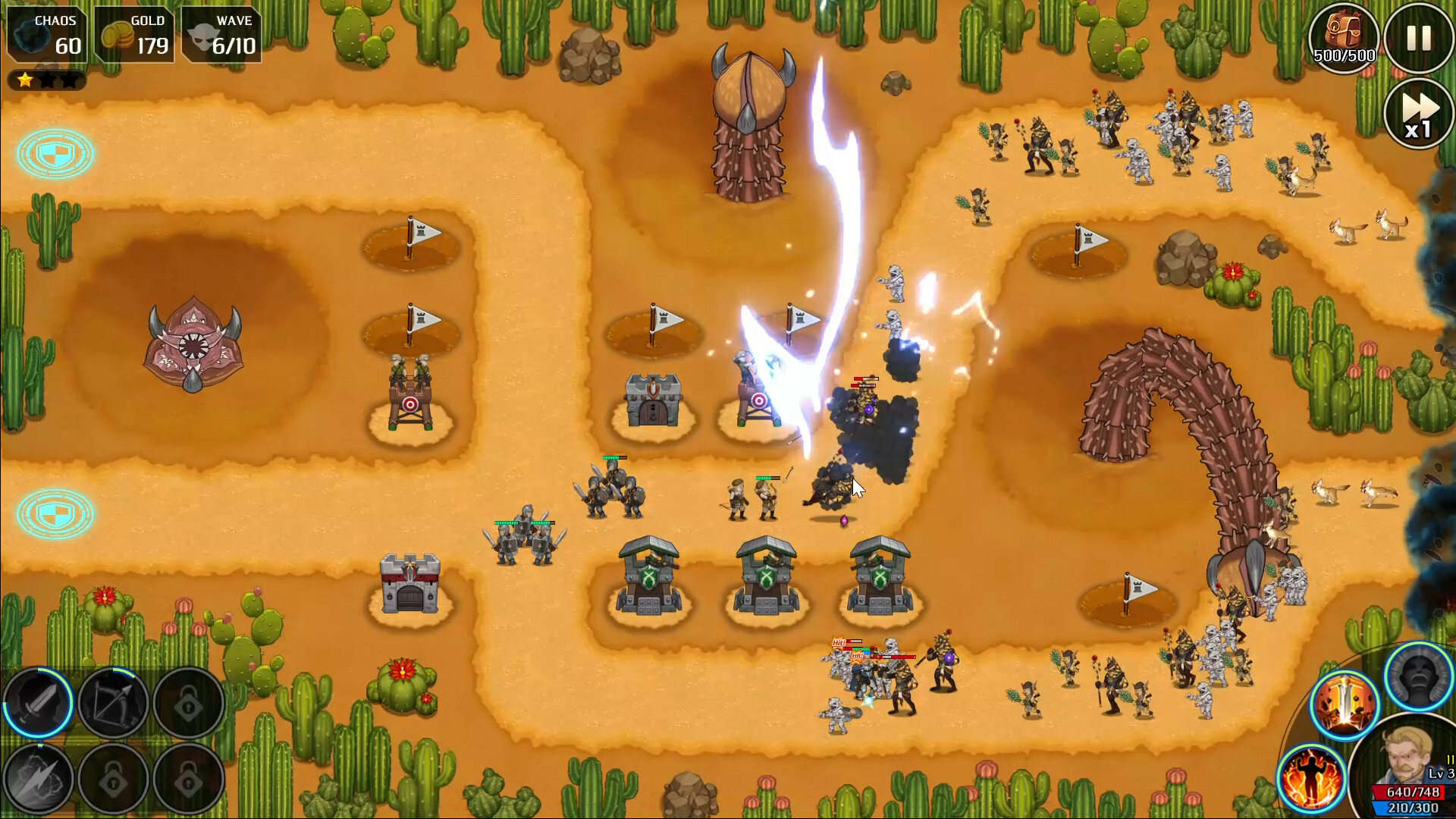 Chaos Rush : Tower Defense screenshot 1