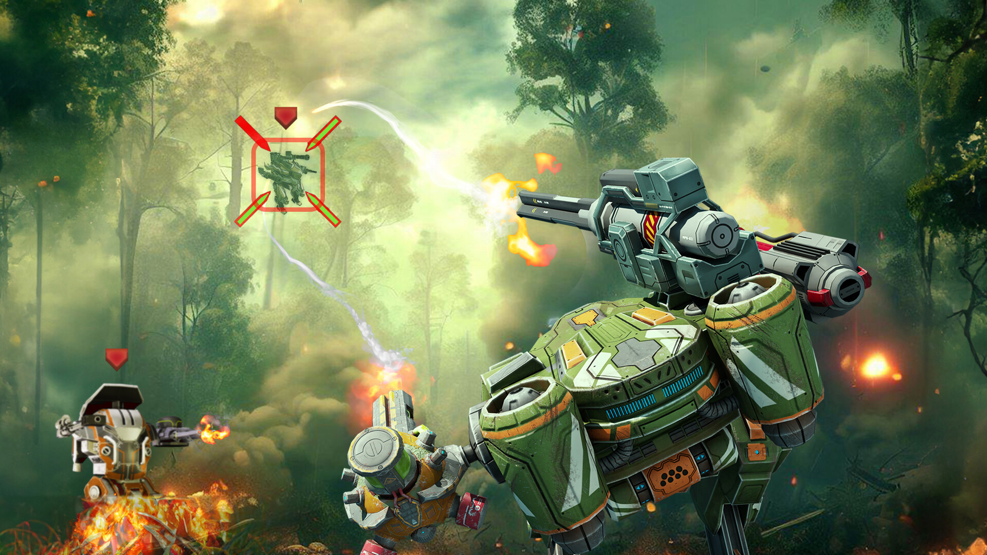 Mech Wars Online Robot Battles screenshot 3