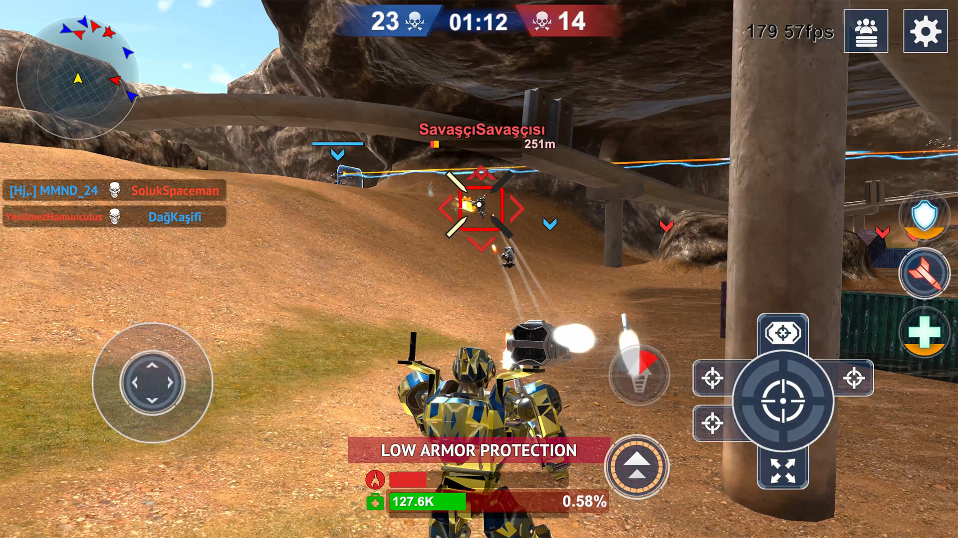 Mech Wars Online Robot Battles screenshot 5