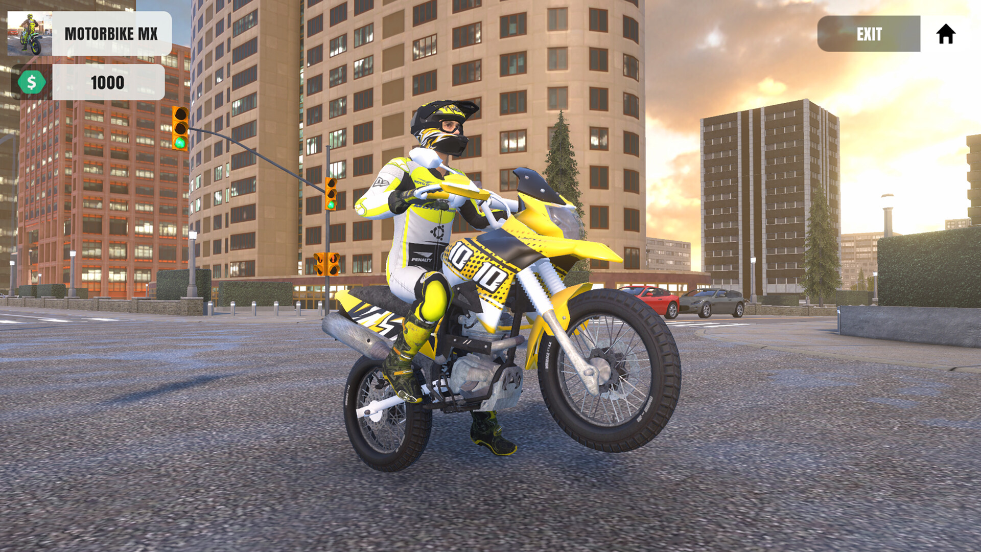 Motorbike Simulator MX Driving screenshot 1