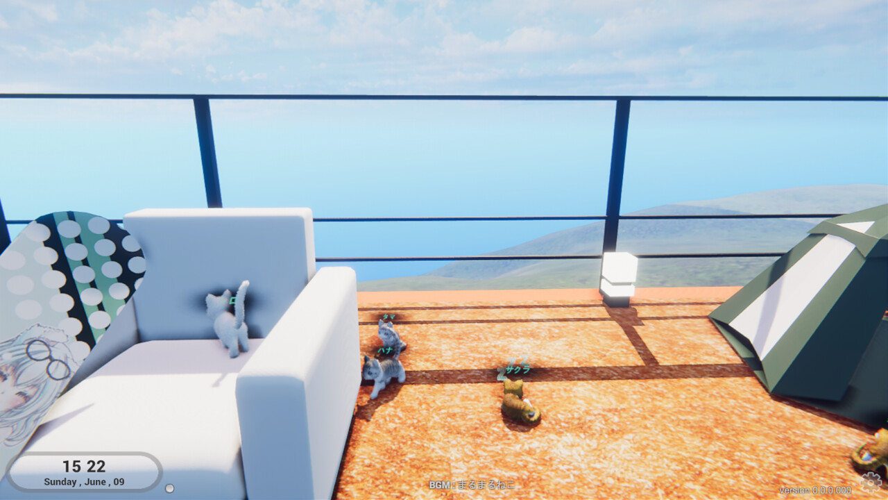 Melo's cat cafe screenshot 2