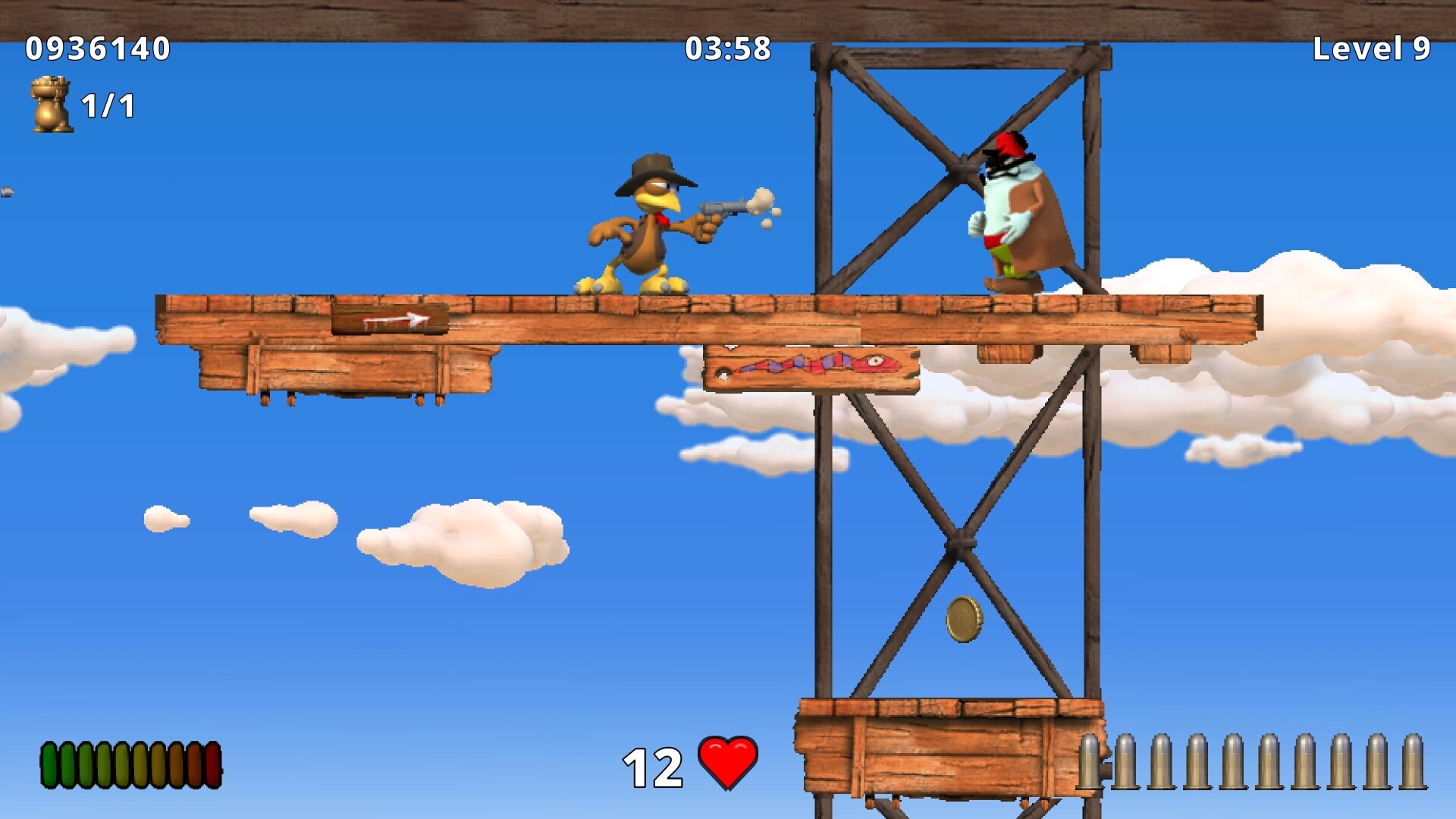 Moorhuhn Jump and Run 'Traps and Treasures 3' screenshot 3