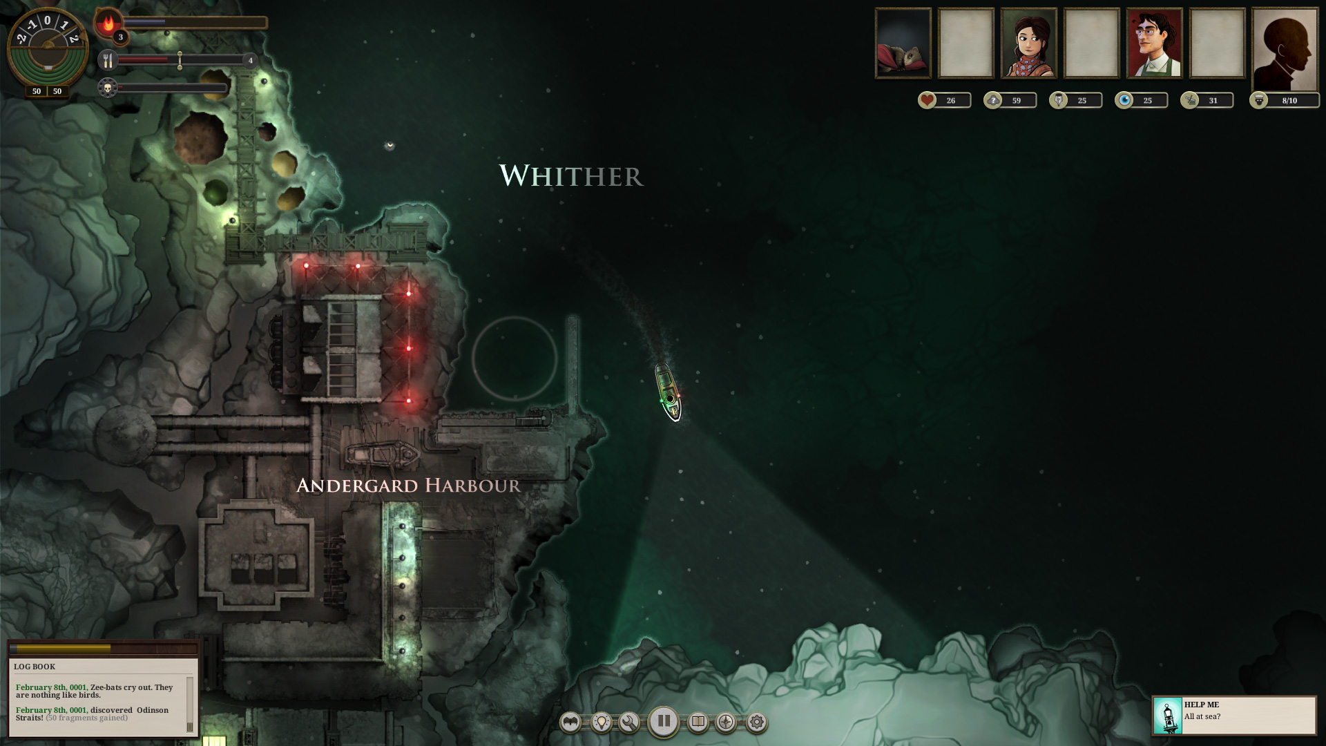 SUNLESS SEA screenshot 8