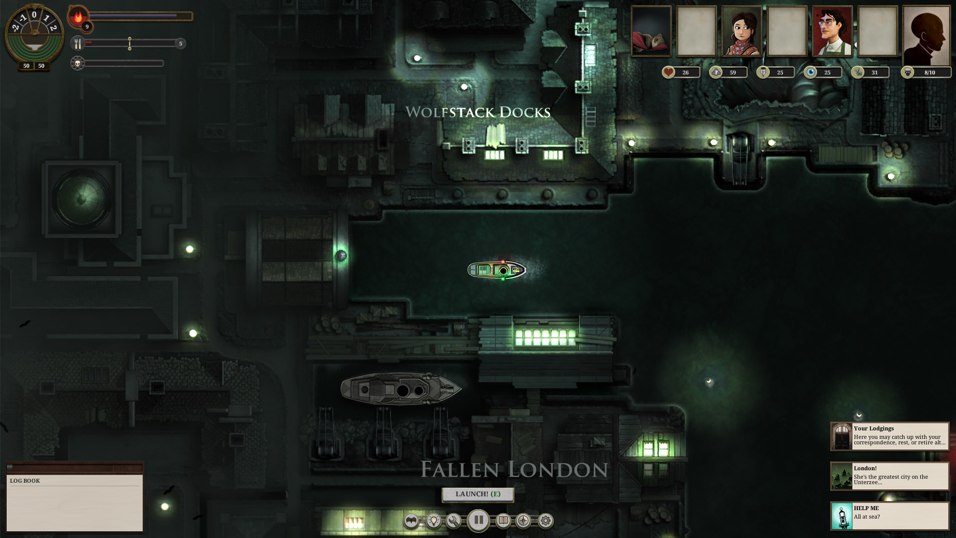 SUNLESS SEA screenshot 5