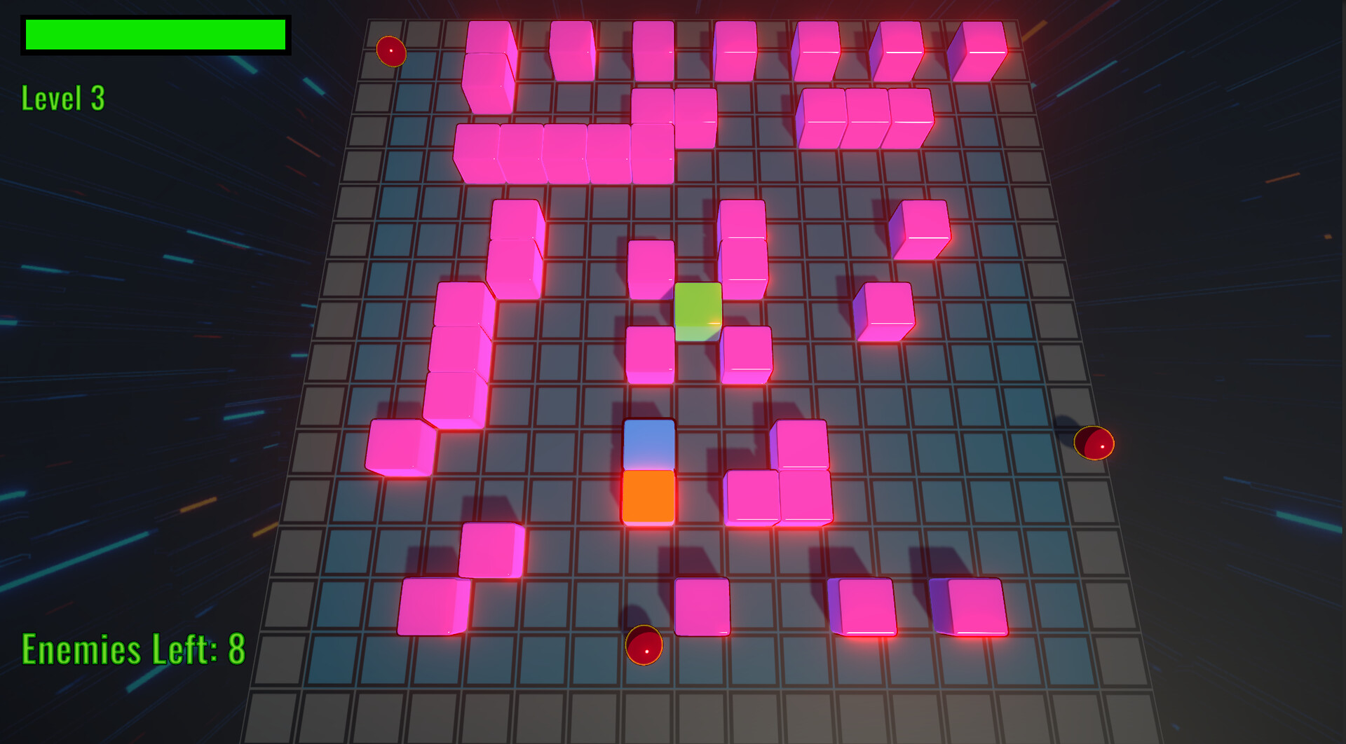 Puzzle Block Defender screenshot 1