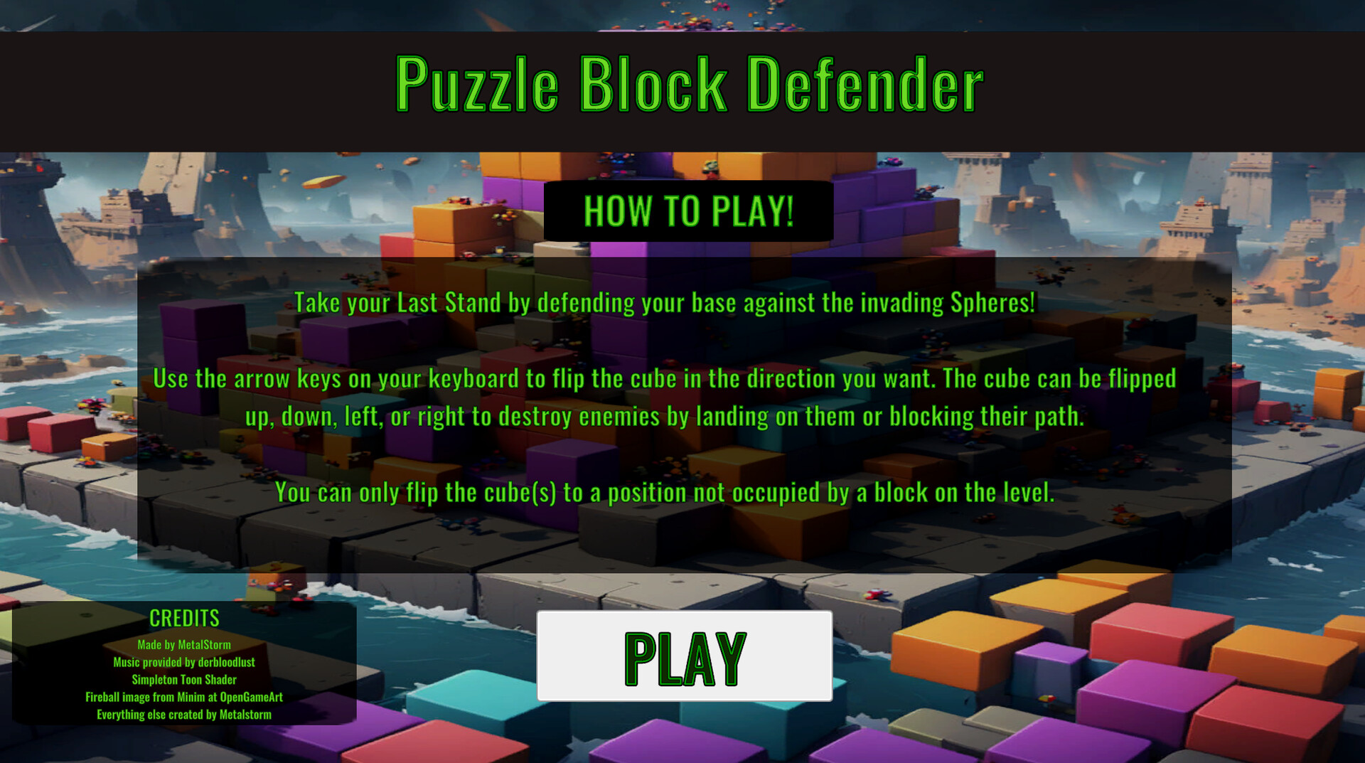 Puzzle Block Defender screenshot 8