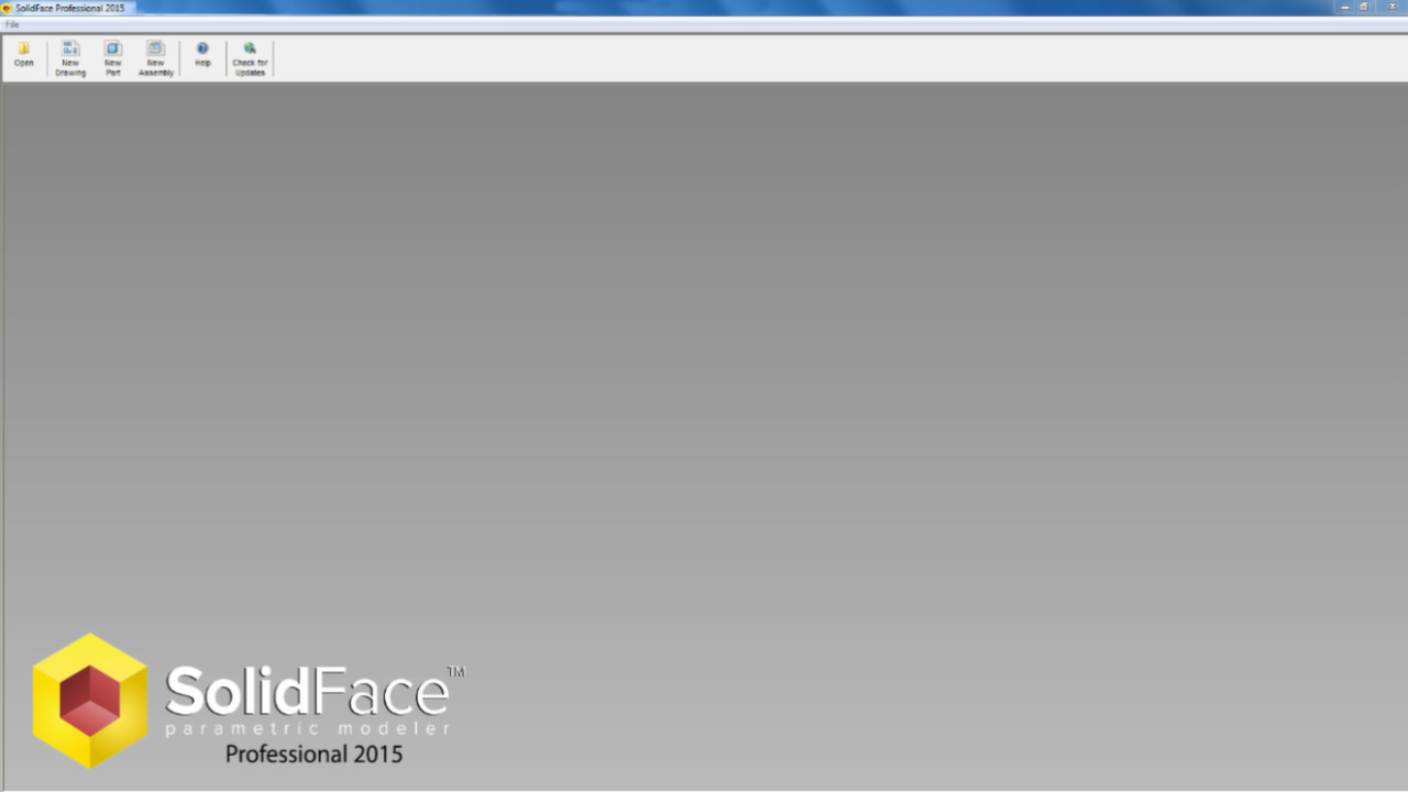 SolidFace Parametric CAD Modeler 2D/3D screenshot 1