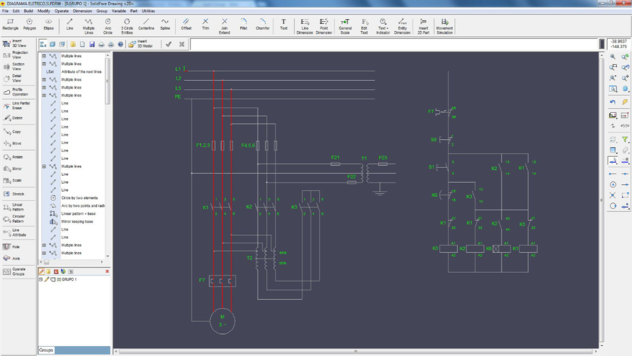 SolidFace Parametric CAD Modeler 2D/3D screenshot 3
