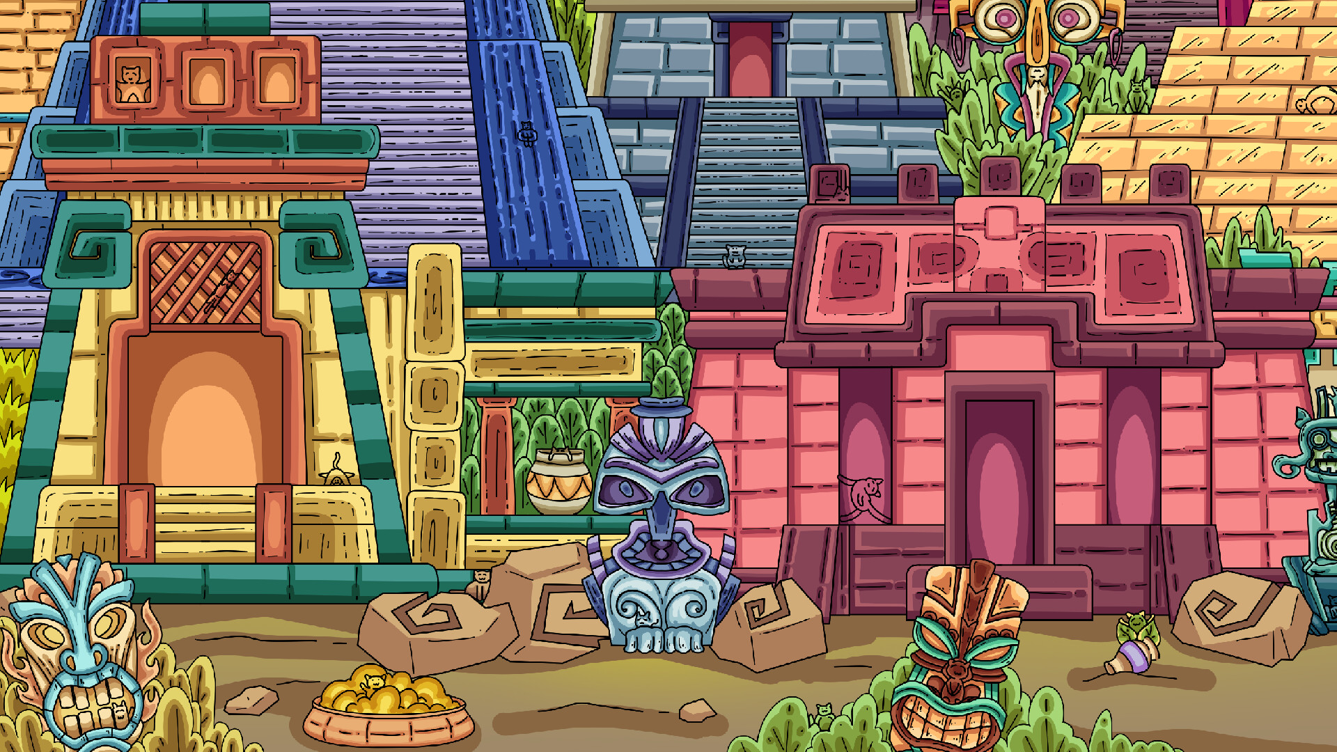 100 Aztec Cats screenshot 8