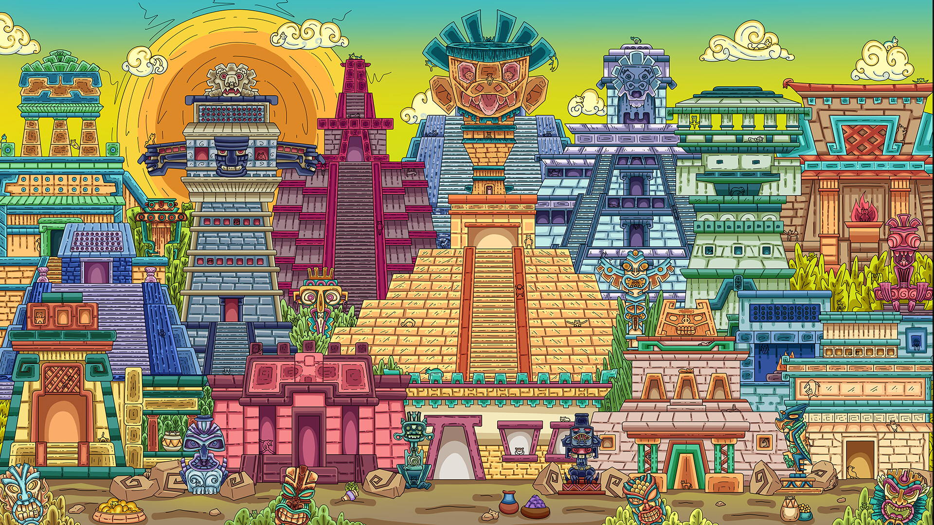 100 Aztec Cats screenshot 10
