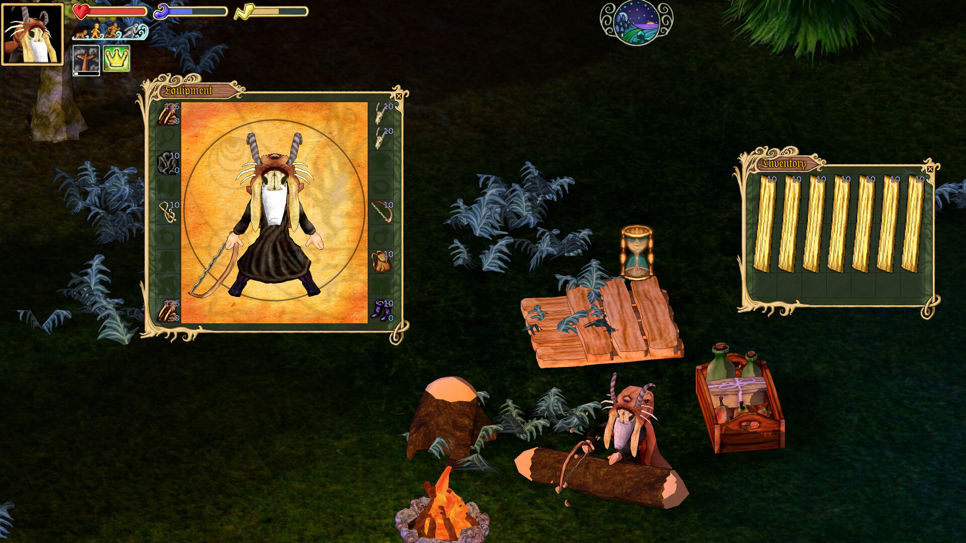 Haven & Hearth screenshot 1