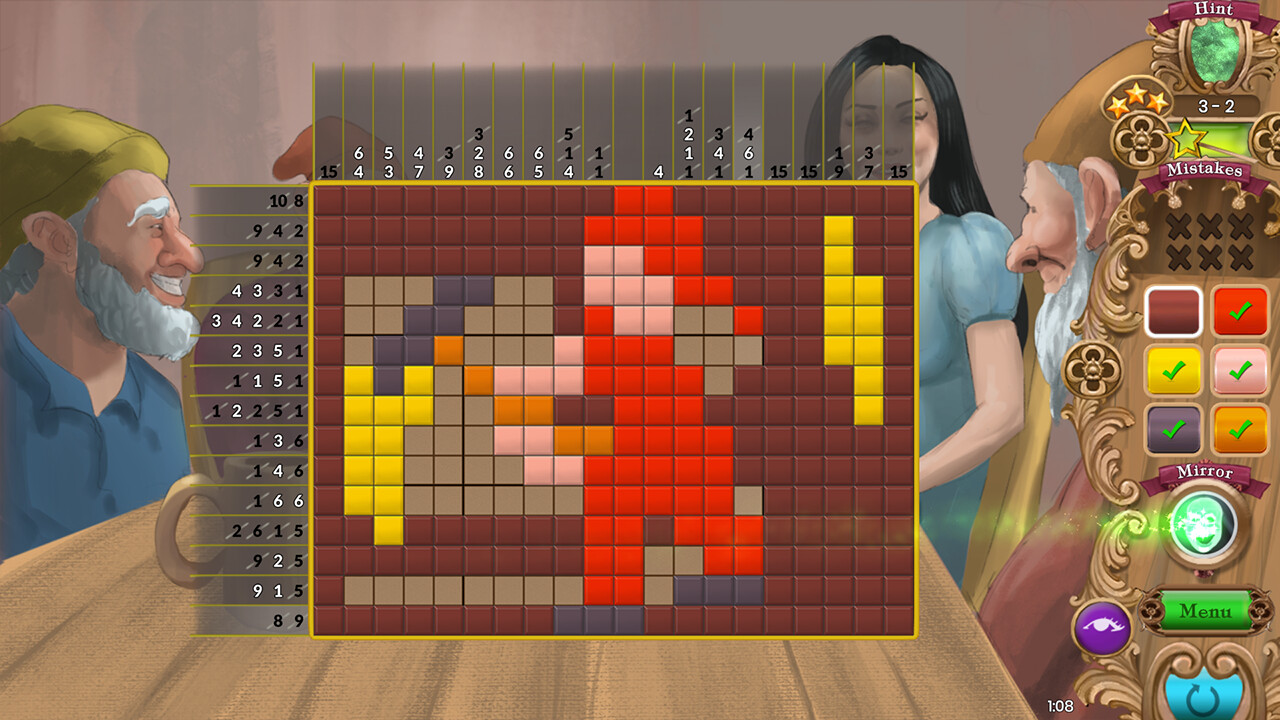Fables Mosaic: Snow White and the Seven Dwarfs screenshot 7