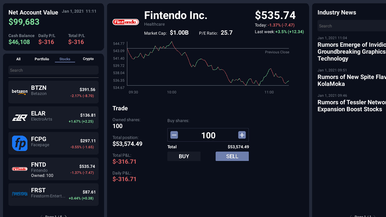 Day Trader Tycoon screenshot 6