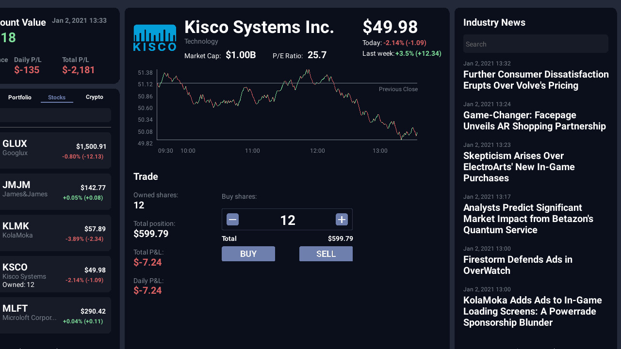 Day Trader Tycoon screenshot 5