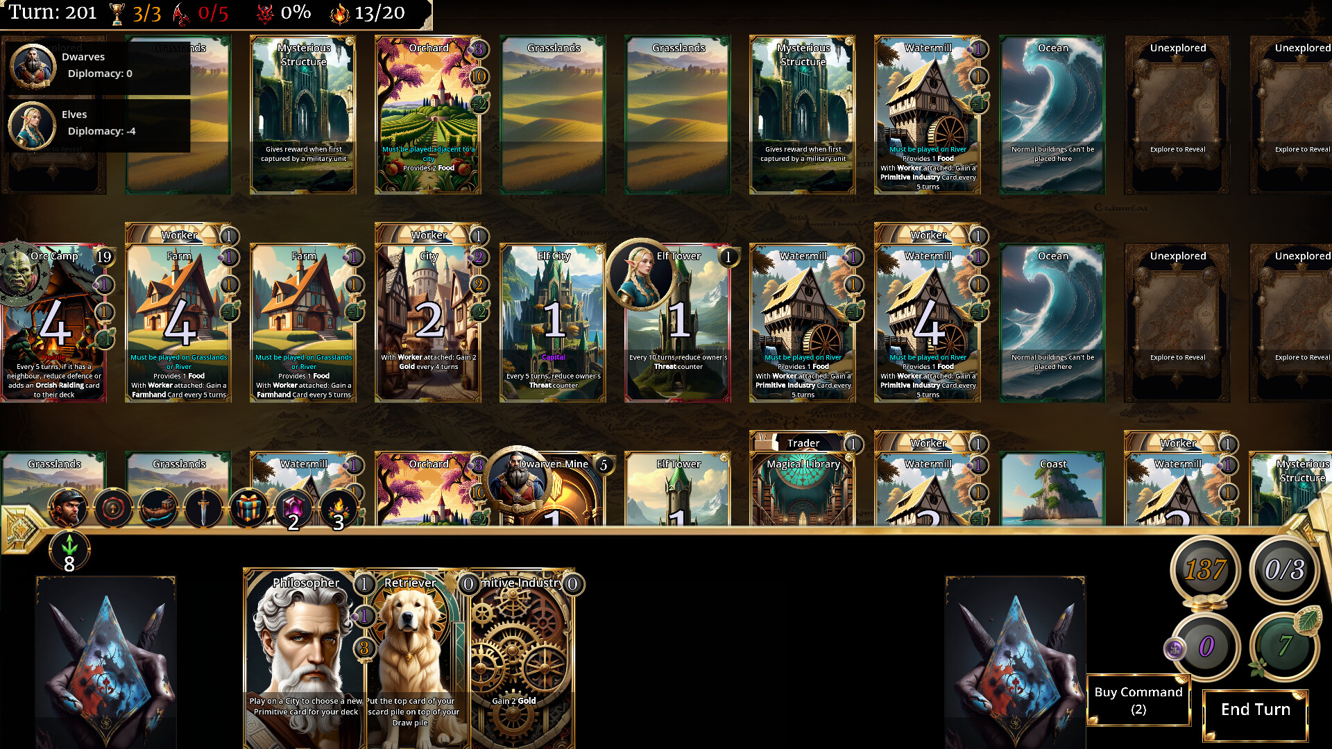 CardwovenEmpires screenshot 1