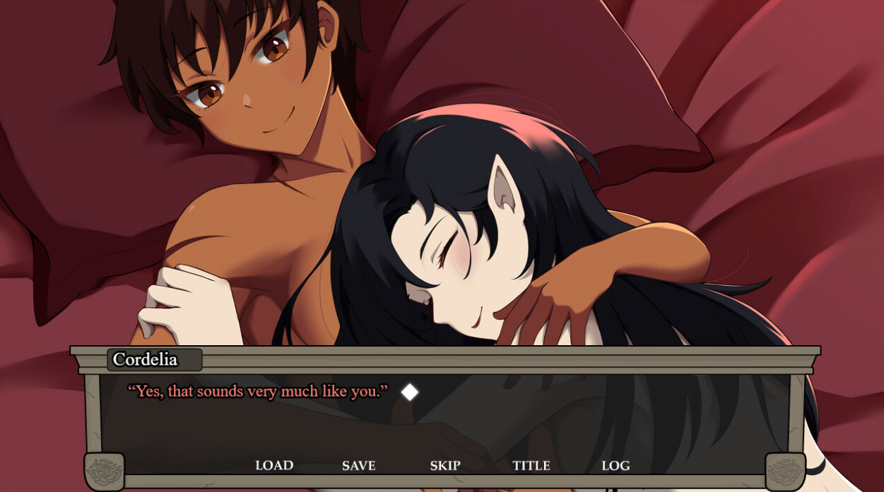 Carpe Noctem - Yuri Visual Novel screenshot 4