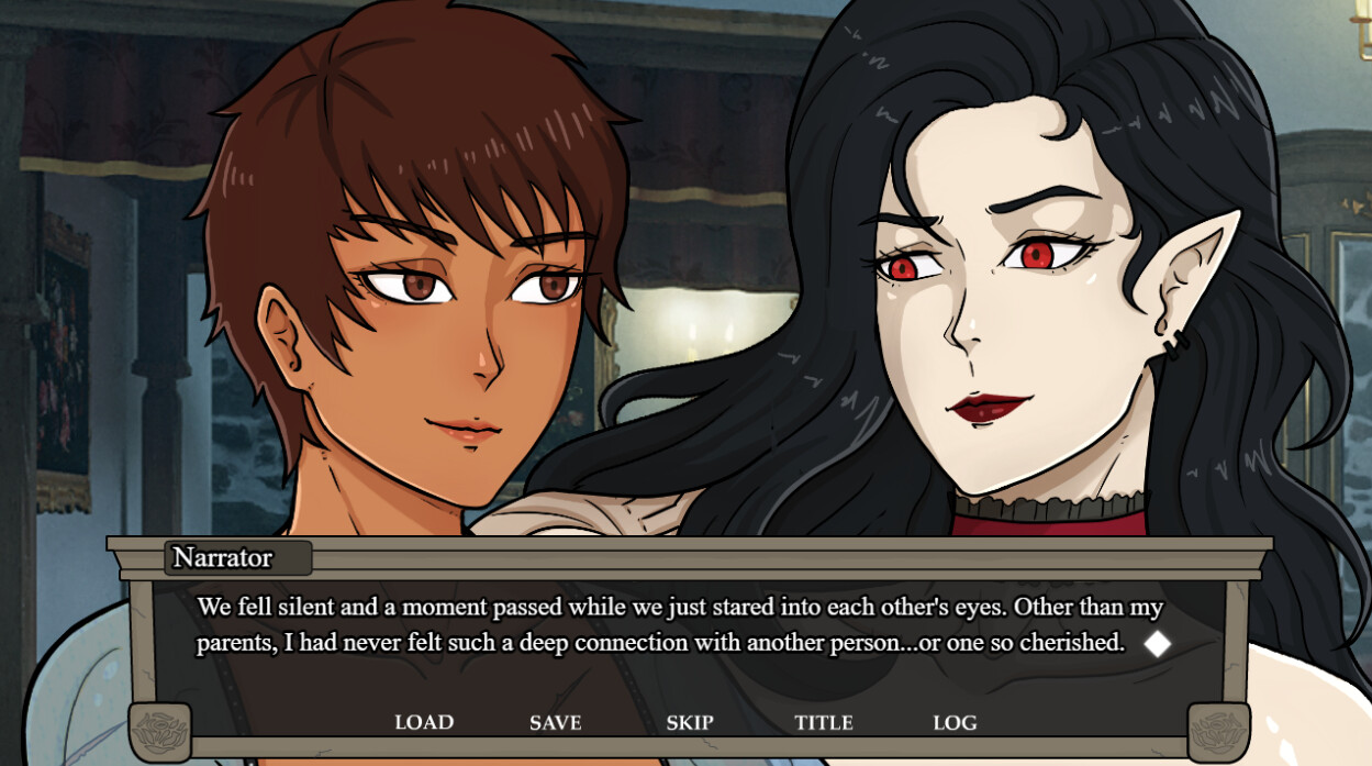 Carpe Noctem - Yuri Visual Novel screenshot 5