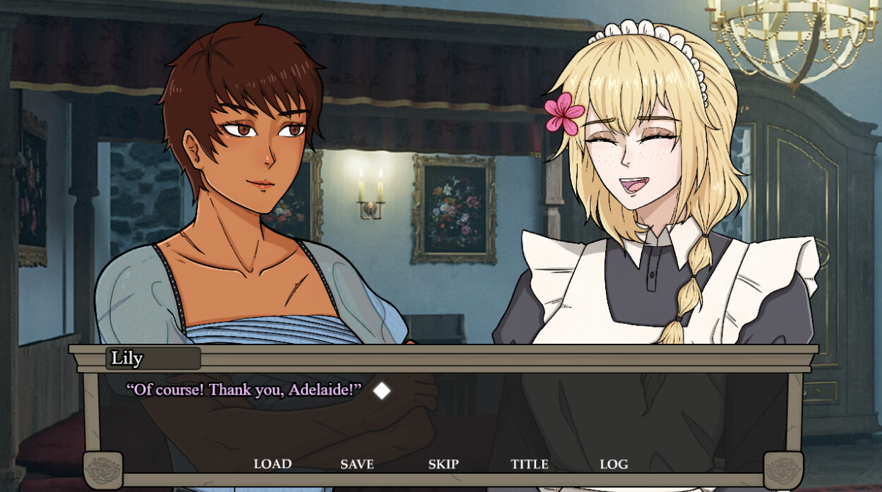Carpe Noctem - Yuri Visual Novel screenshot 3