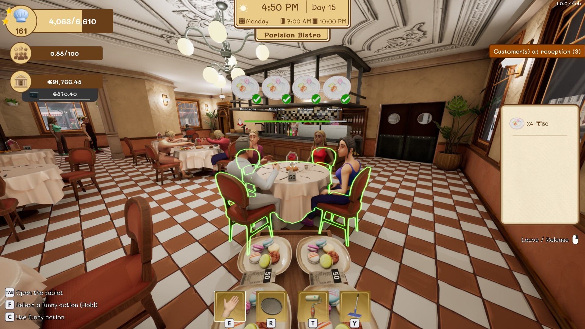Parisian Bistro Simulator screenshot 9