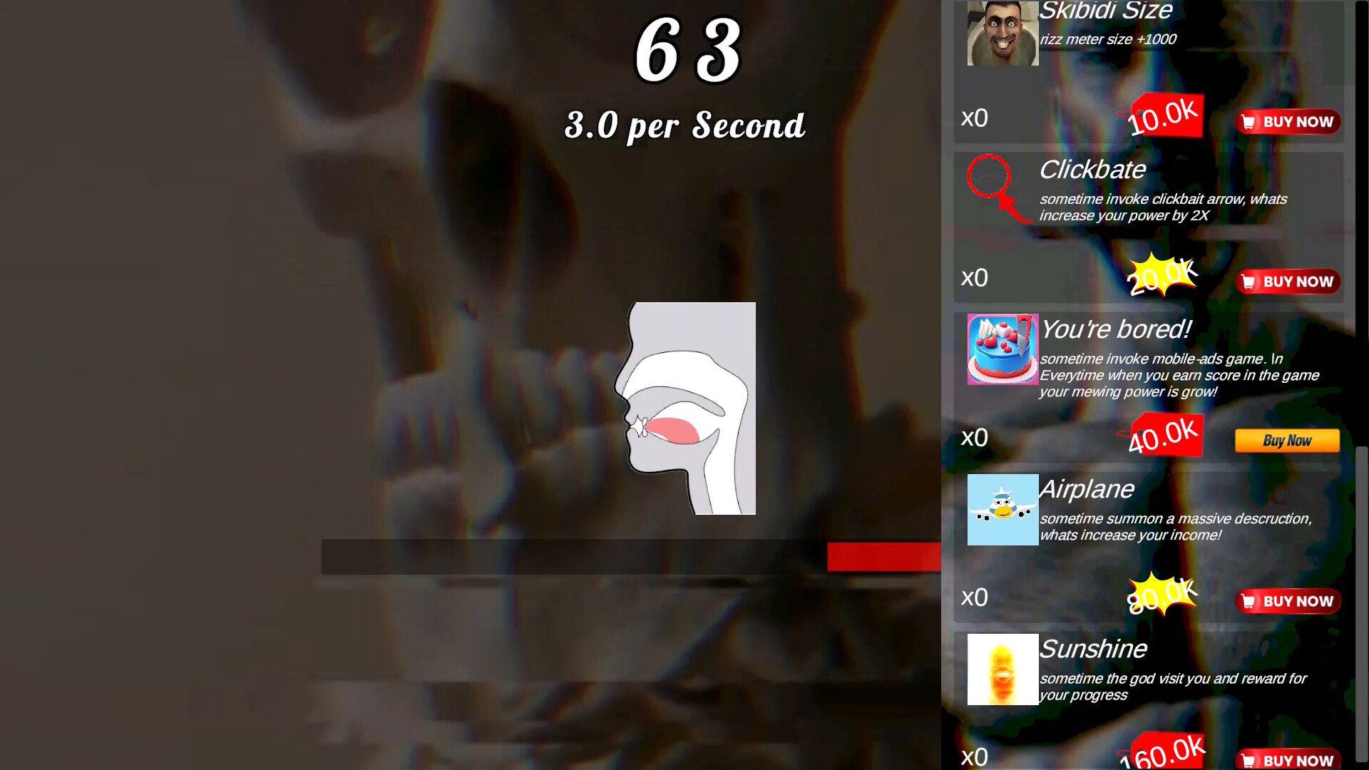 Mewing Simulator 🤫🧏🏻‍♂️ screenshot 3