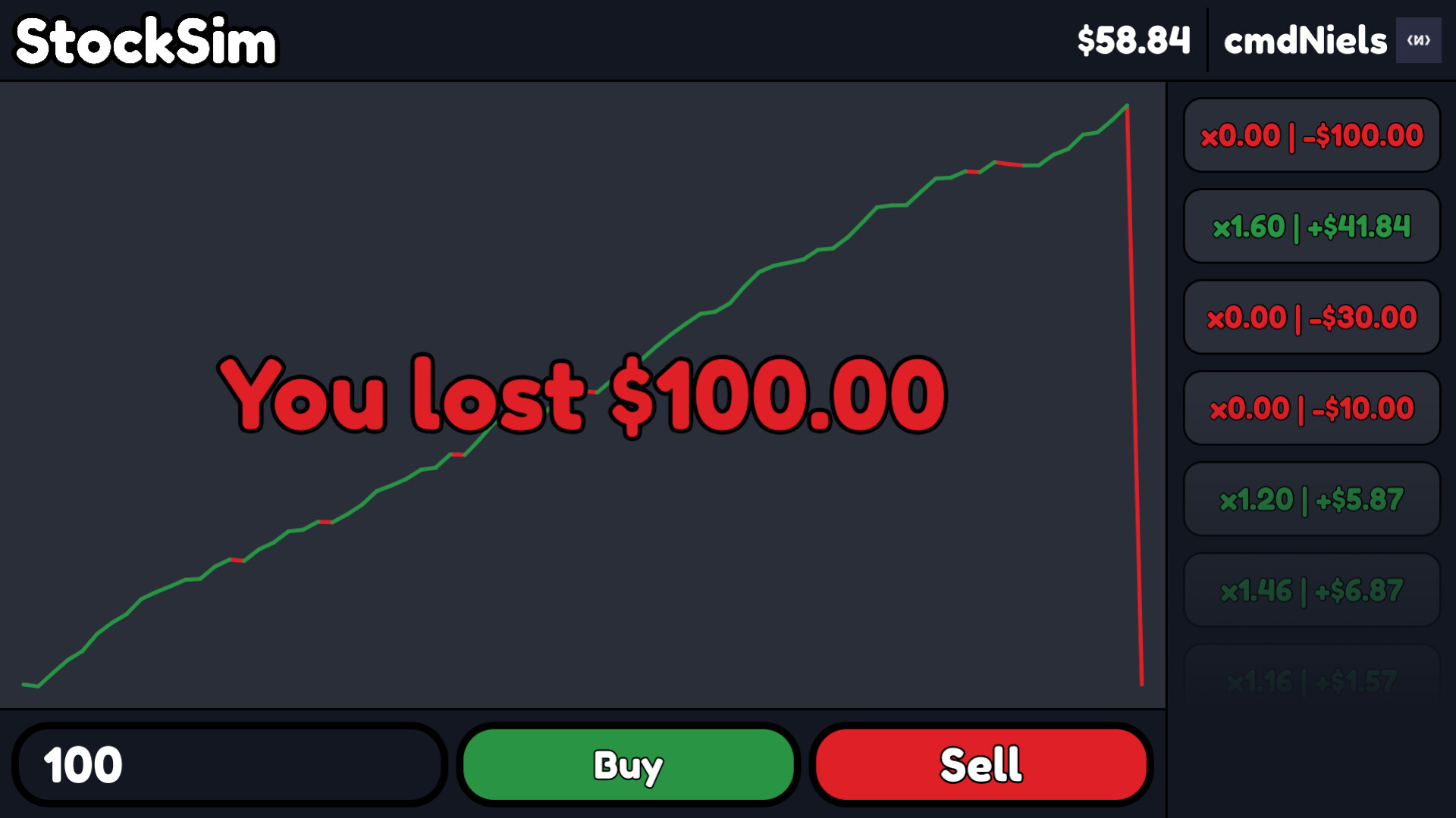 StockSim screenshot 3