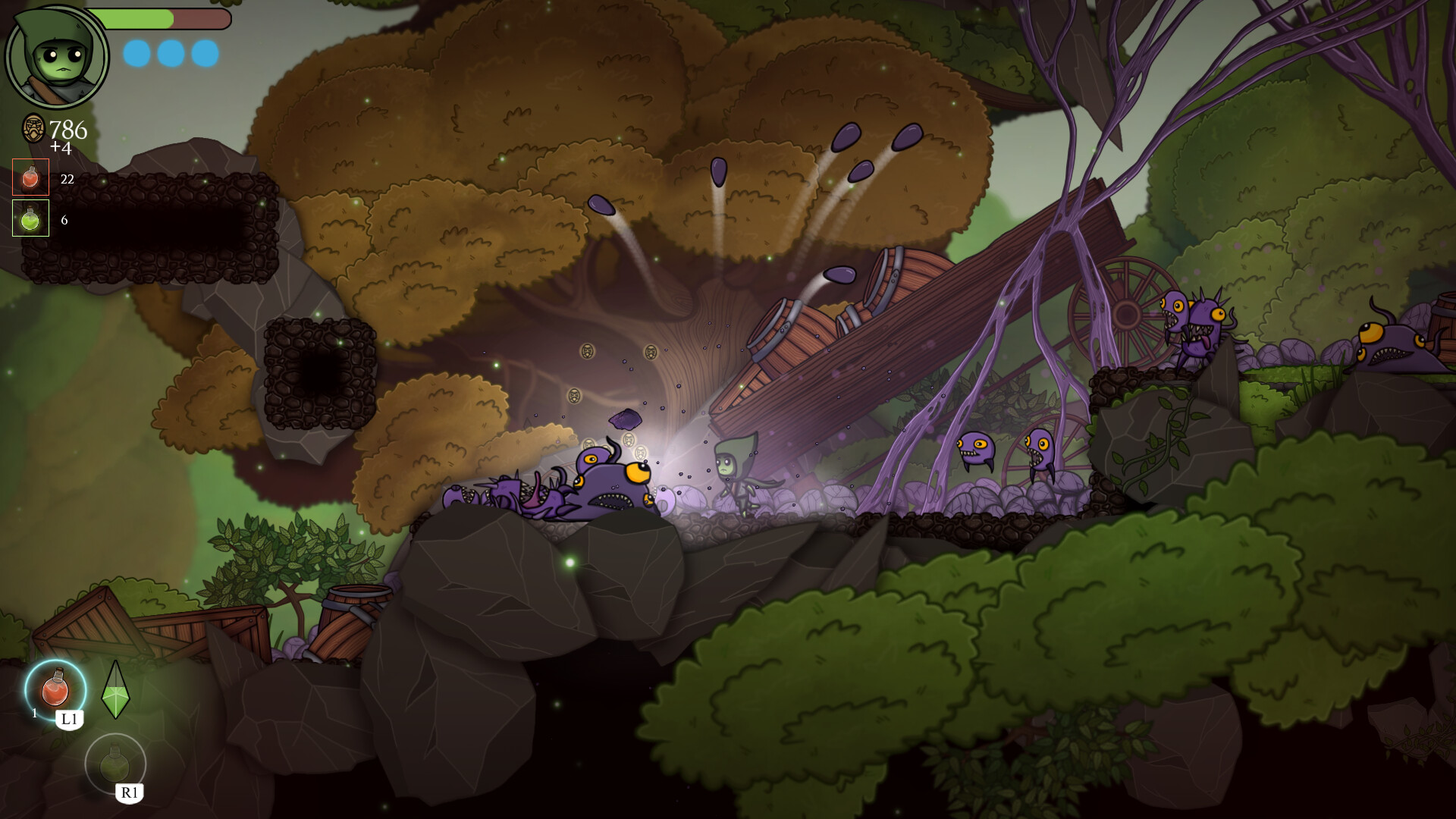 Fall of Gorithia: Nym's Fate screenshot 1