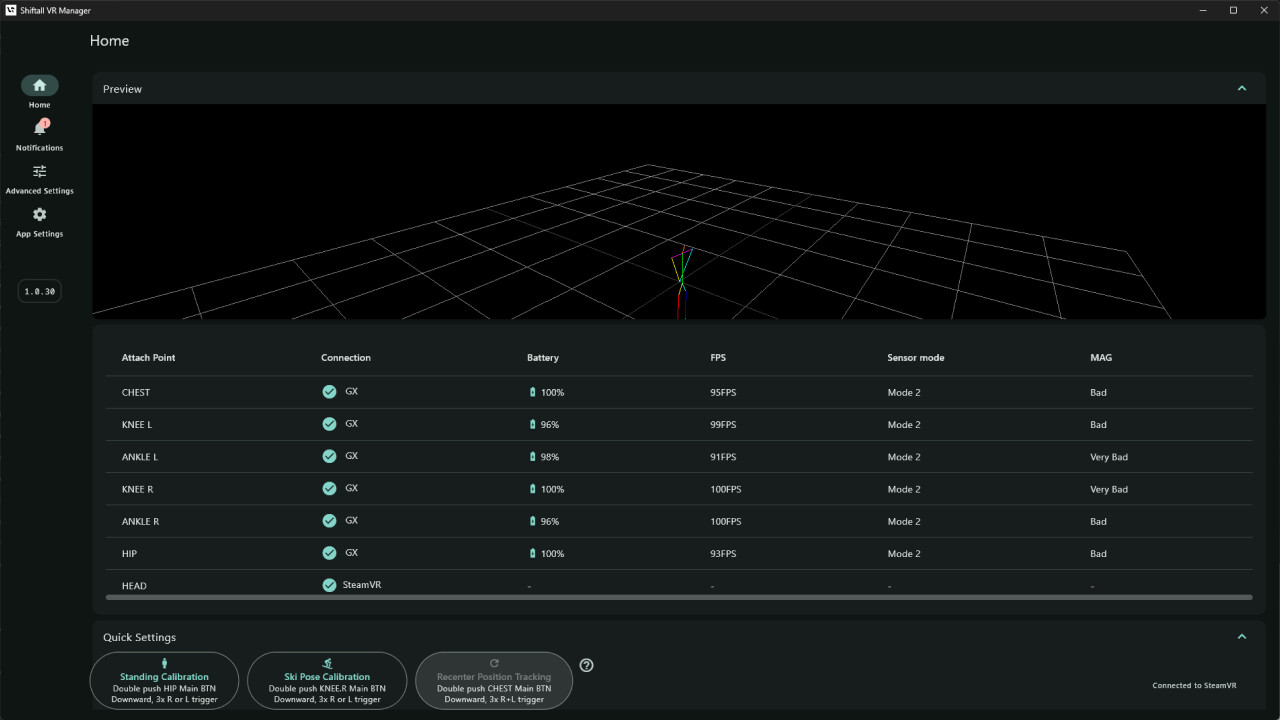 Shiftall VR Manager screenshot 2