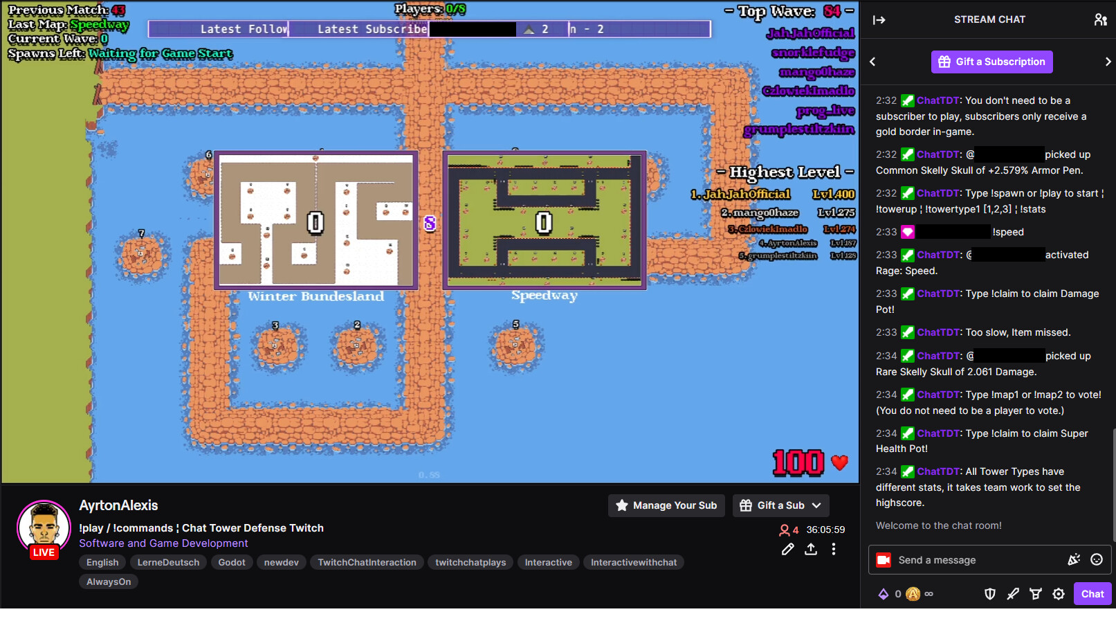 ChatTDT: Tower Defense Twitch screenshot 8