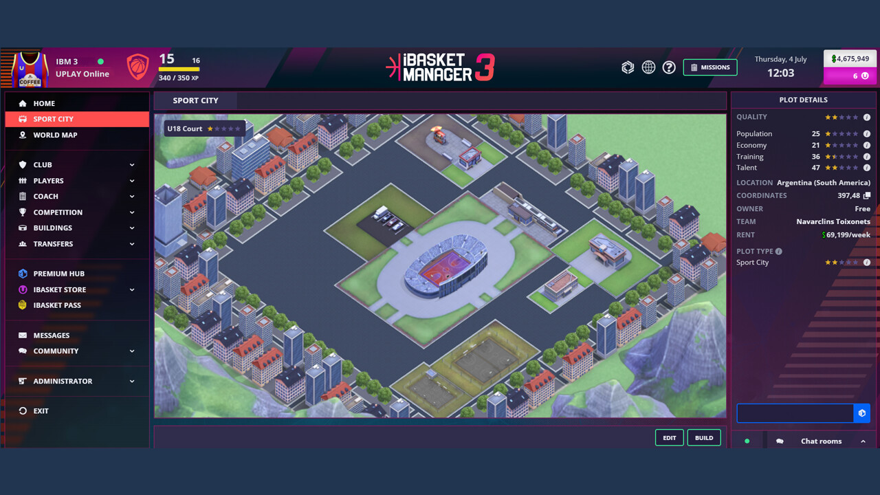 iBasket Manager 3 - Online Basketball Manager screenshot 3