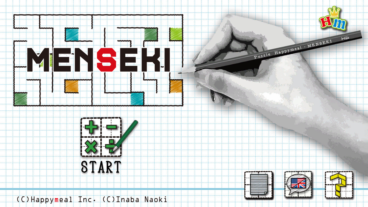 MENSEKI Area maze puzzles screenshot 1