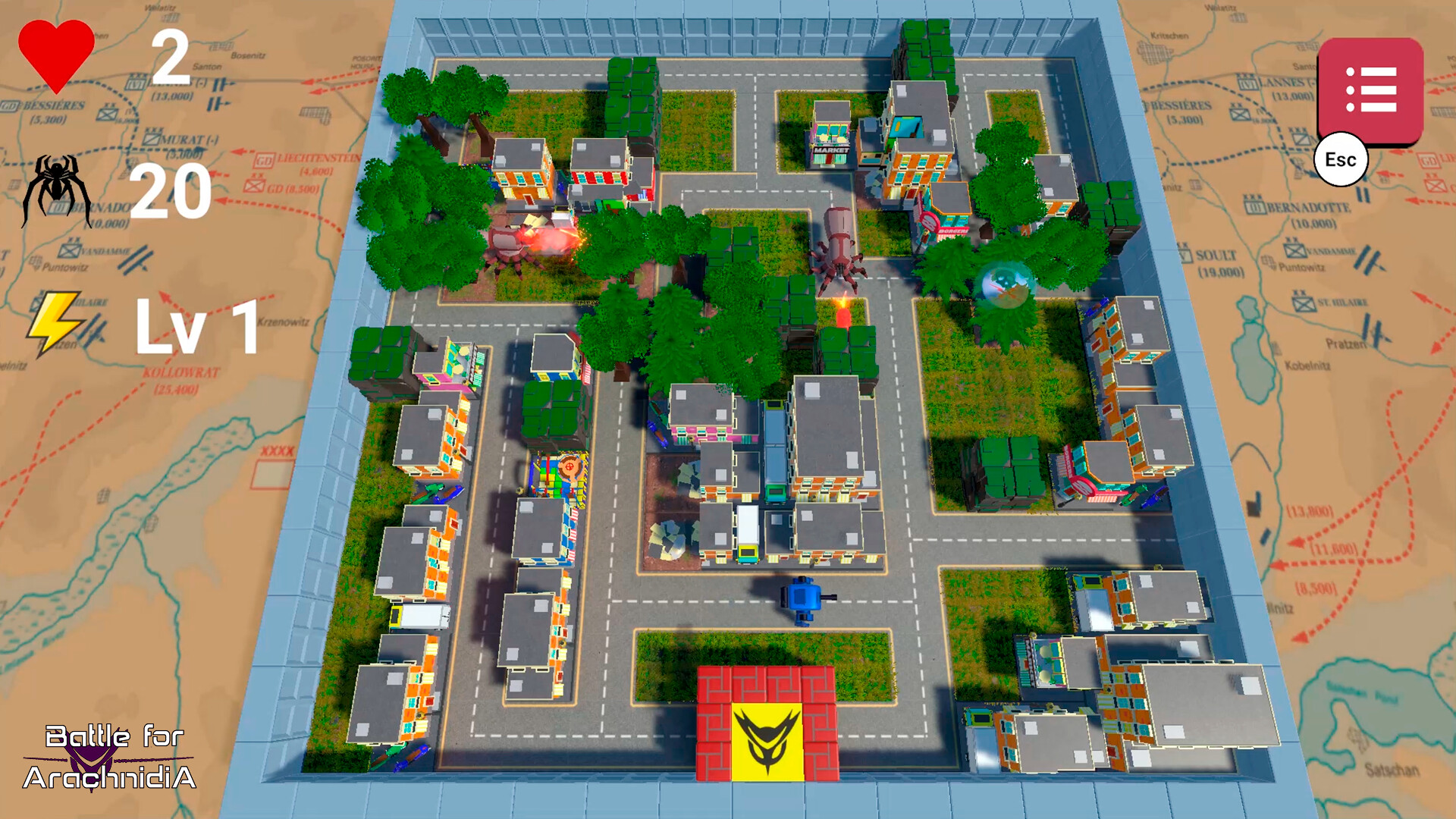 Battle of Arachnidia screenshot 12
