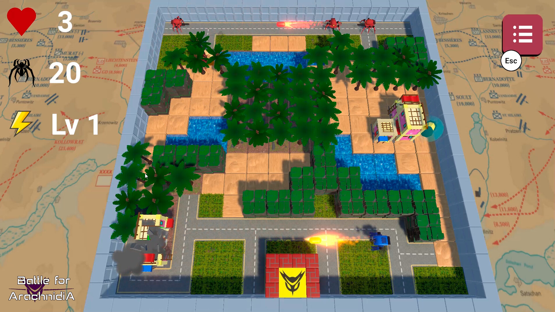 Battle of Arachnidia screenshot 6