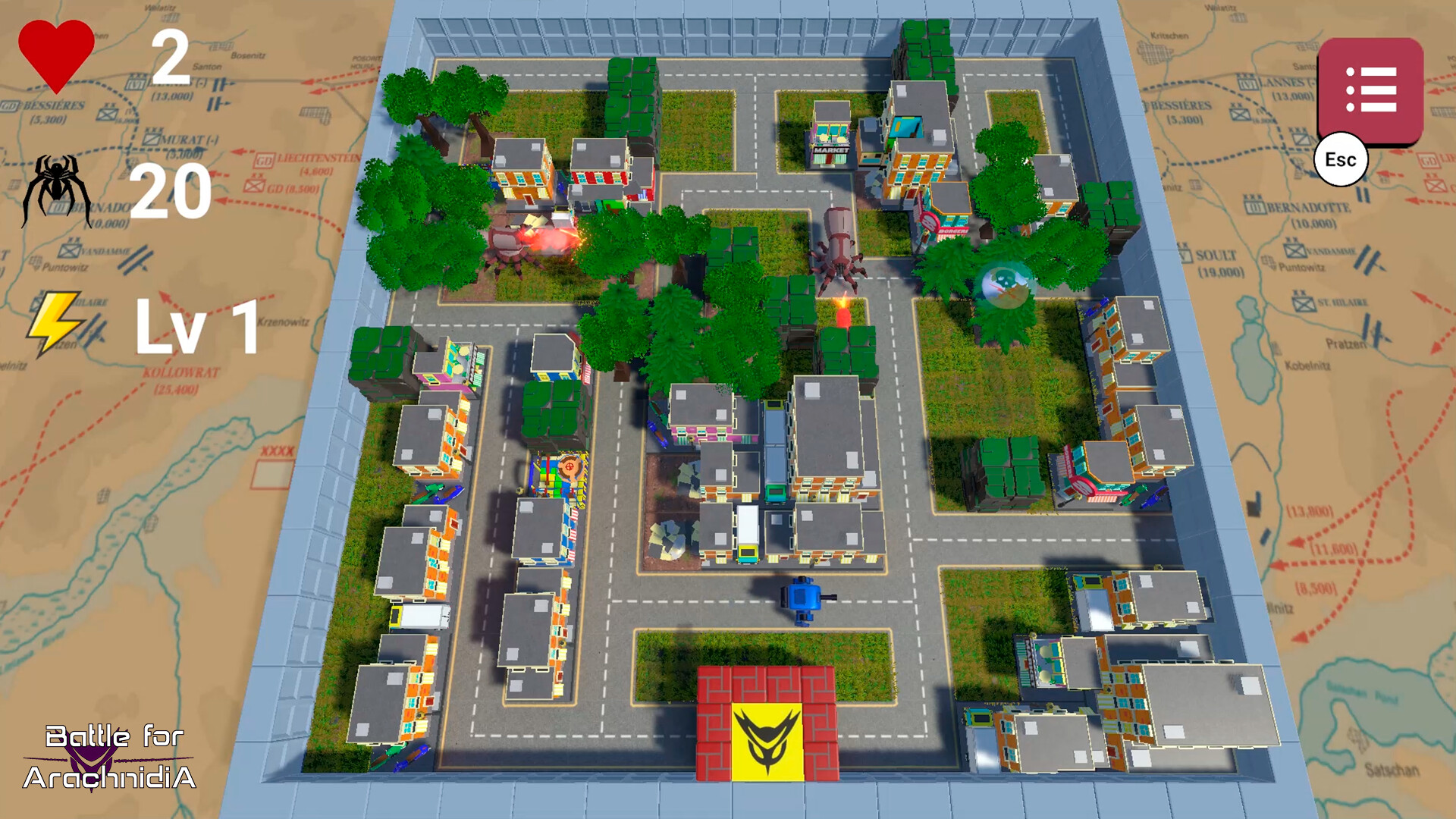 Battle of Arachnidia screenshot 9