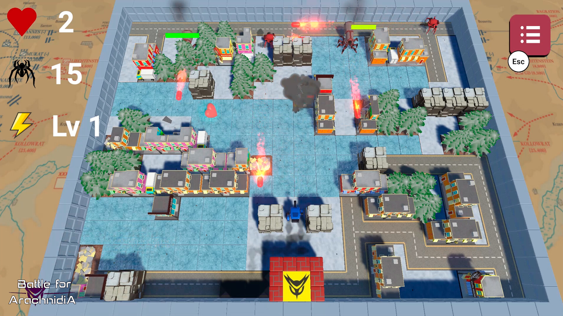 Battle of Arachnidia screenshot 11