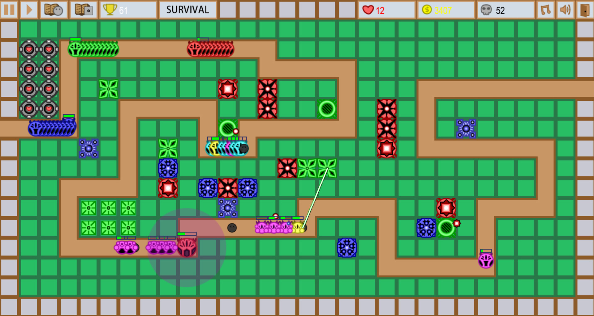 Color Tower Defence screenshot 5