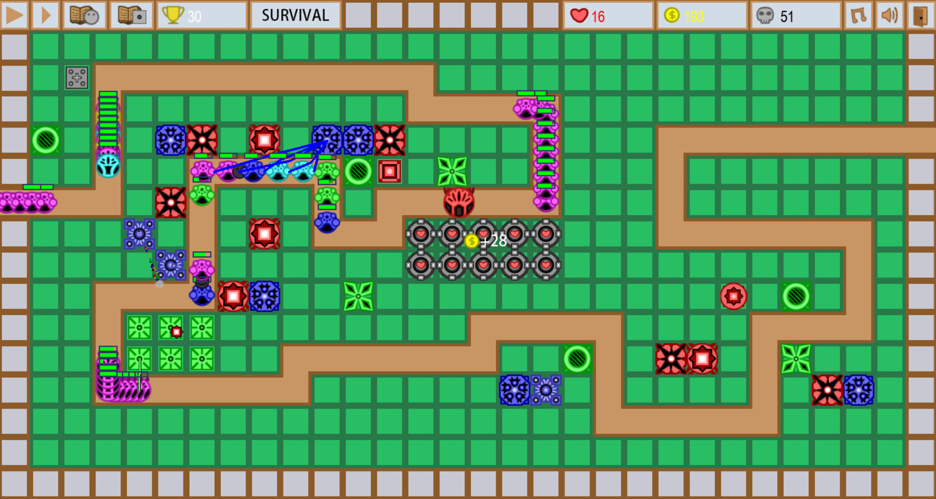 Color Tower Defence screenshot 3