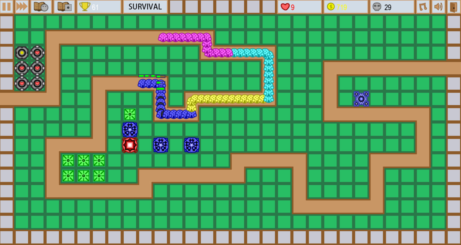 Color Tower Defence screenshot 2