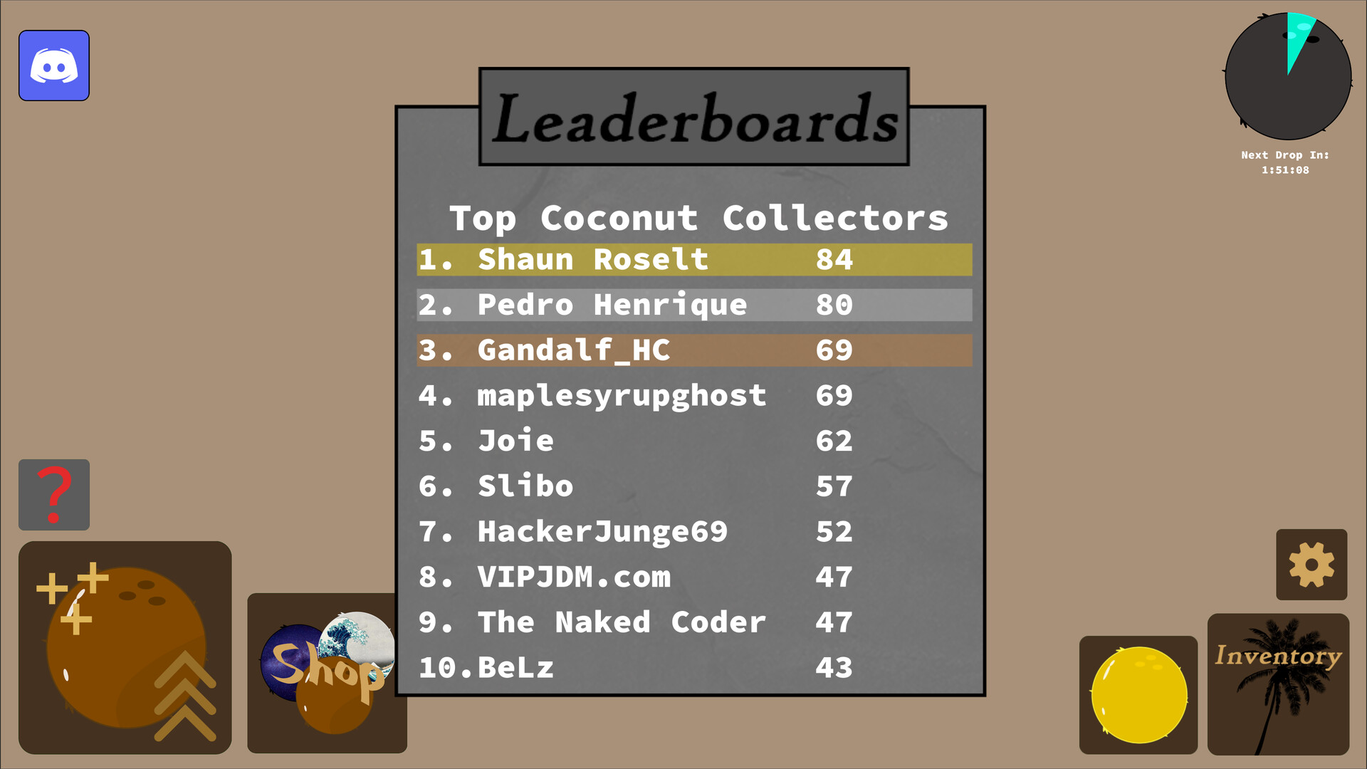 Coconut screenshot 2
